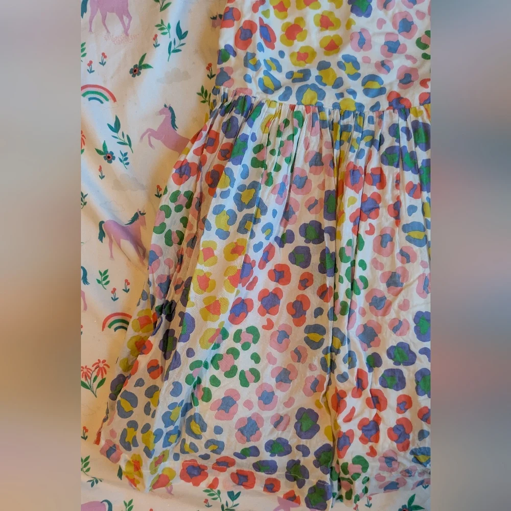 Mini Boden Multicolor Patterned Dress - Picture 2 of 6
